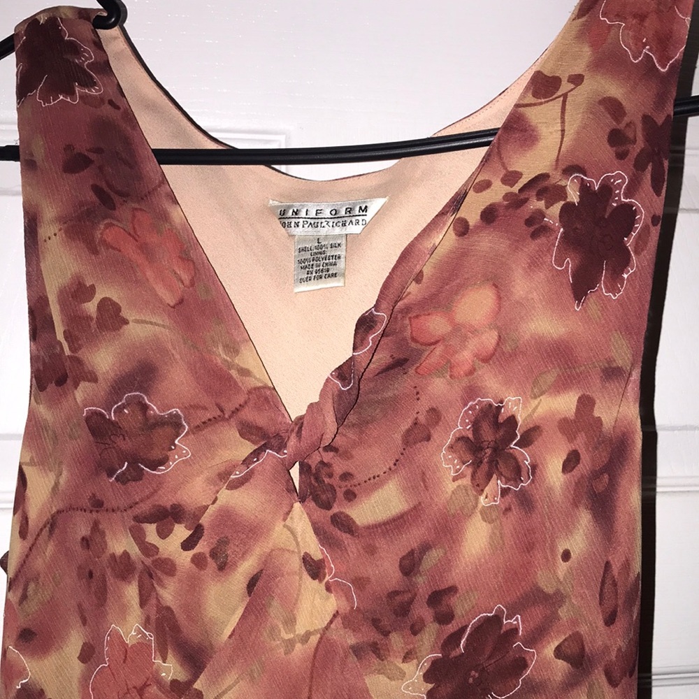 Maxi dress with flowers